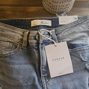 KanCan Faded Blue Denim Jeans